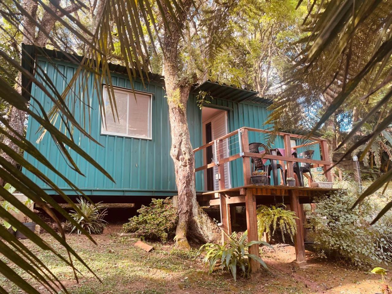 Container Em Frente Ao Parque Do Passauna Em - Ac, Deck, Natureza, Parque